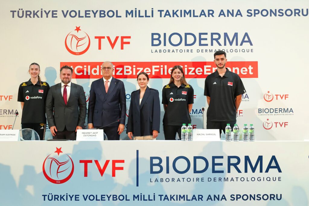 Bioderma, Türkiye Voleybol Milli Takımlarının Ana Sponsoru Oldu