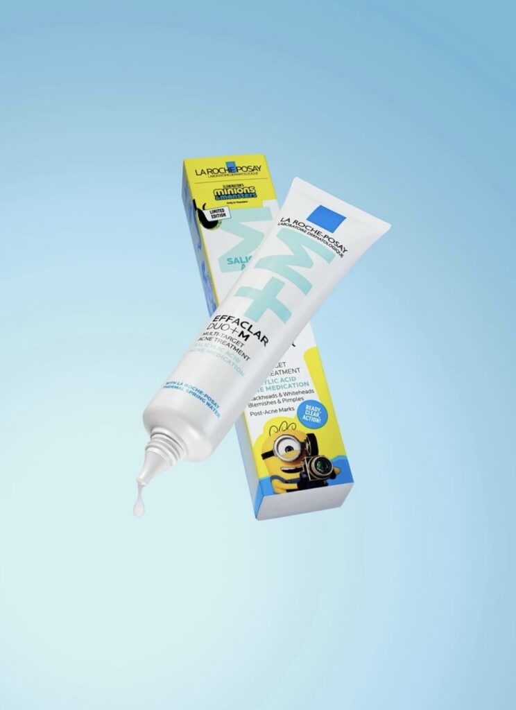 La Roche-Posay, Minions’ı Akne Bakımının Yönetmen Koltuğuna Oturttu