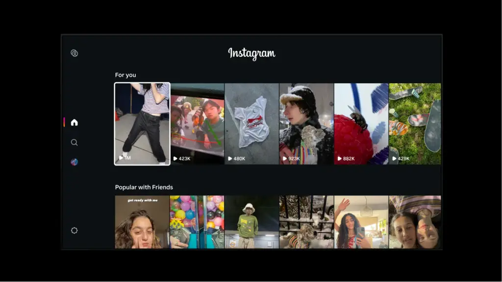 Instagram Gözünü Televizyonlara Dikti