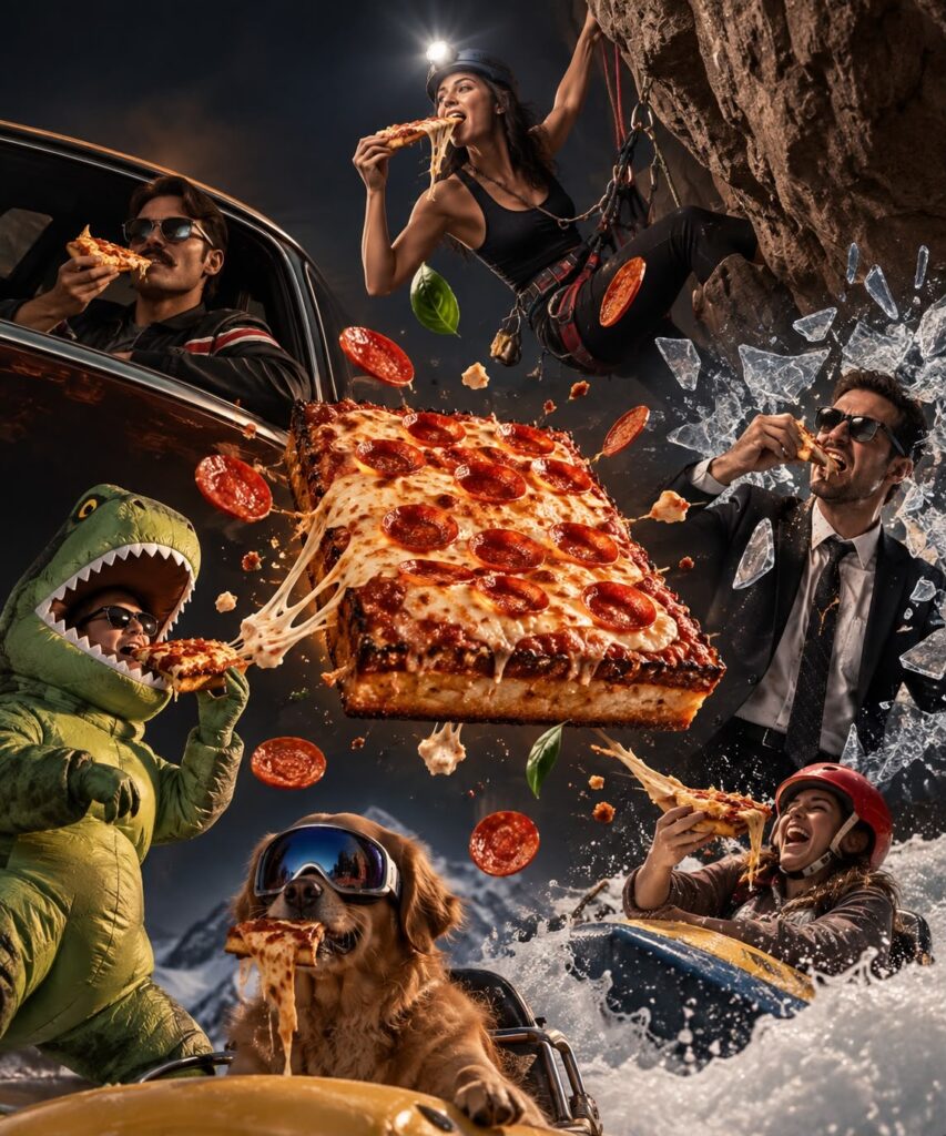 Domino’s Pizzayı Karanlık Mizahla Anlatıyor